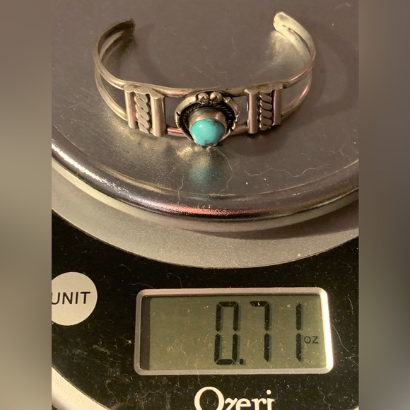 Navajo Turquoise Cuff - Picture 7 of 7